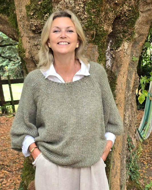 Alpaca Blend Swing Jumper