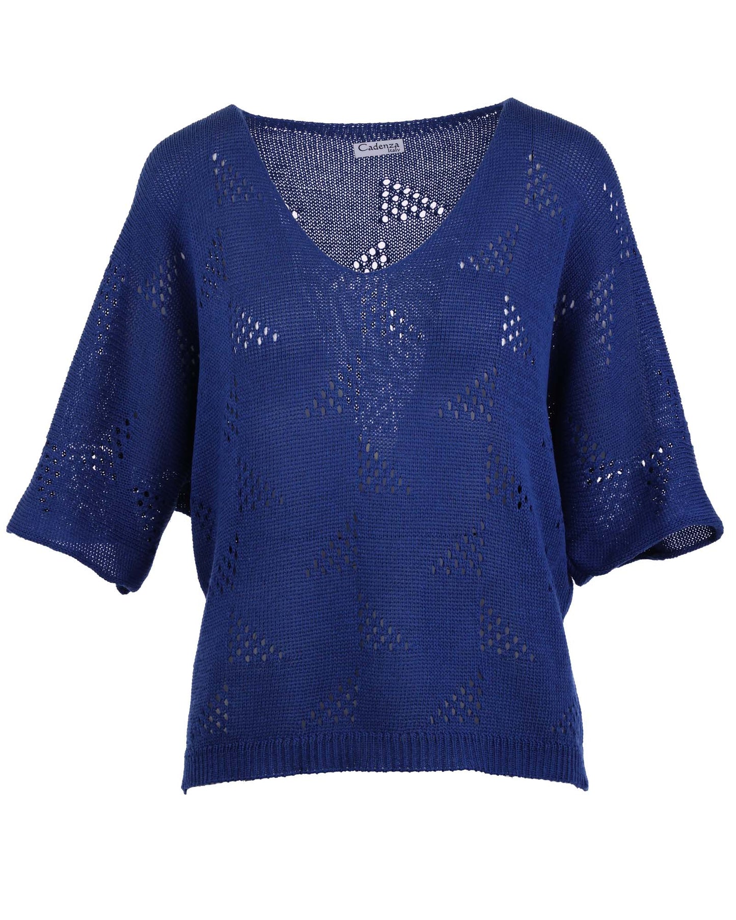 Cotton Blend Patterned Tunic