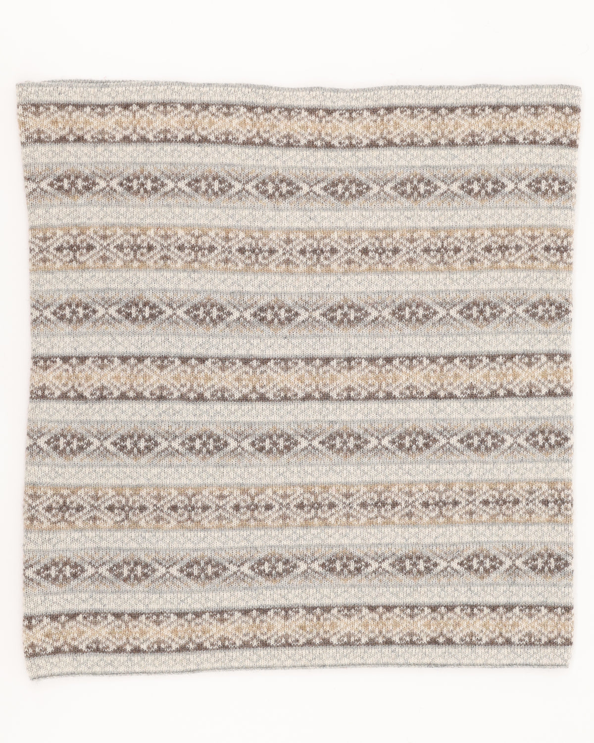 Cashmere Blend Fairisle Snood