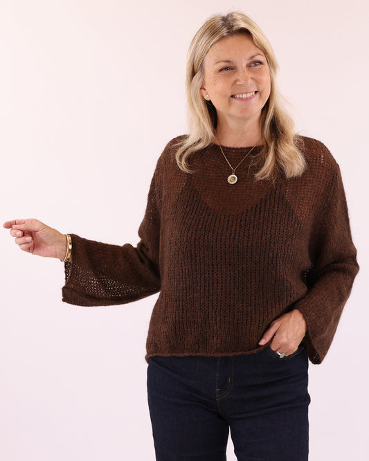Alpaca Blend Fine Knit Jumper
