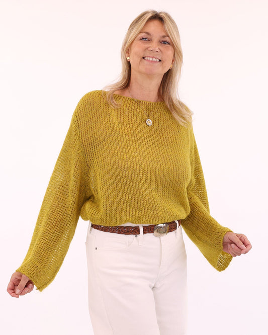 Alpaca Blend Fine Knit Jumper