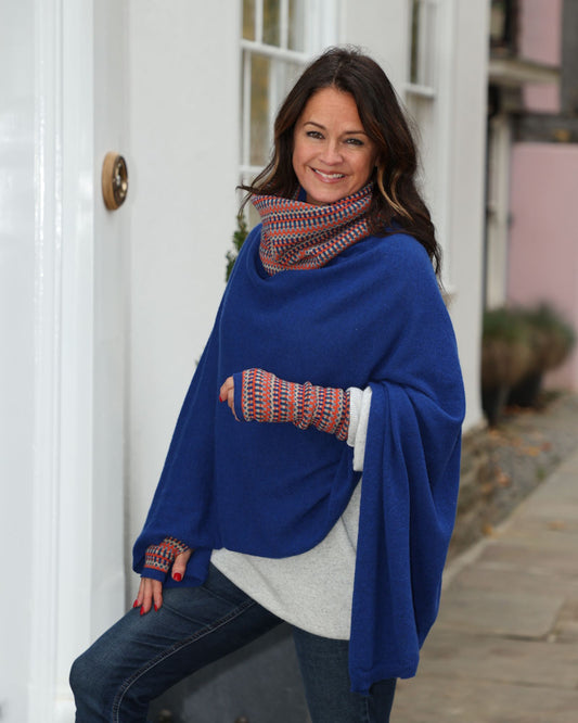 Classic Cashmere Blend Poncho