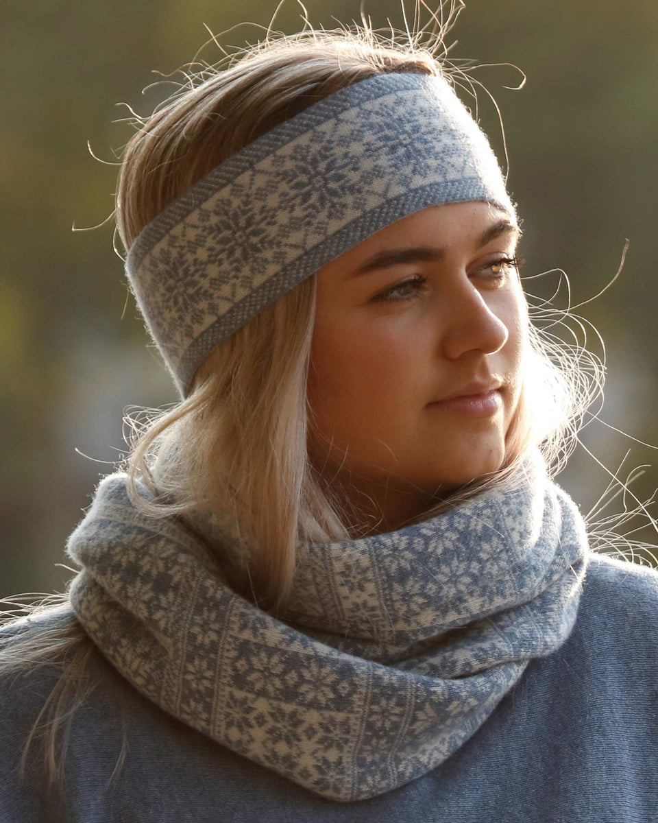 Cashmere Blend Scandi Head Warmer – Cadenza Italy