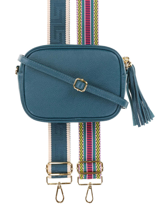 Tassle Crossbody Leather Camera Bag