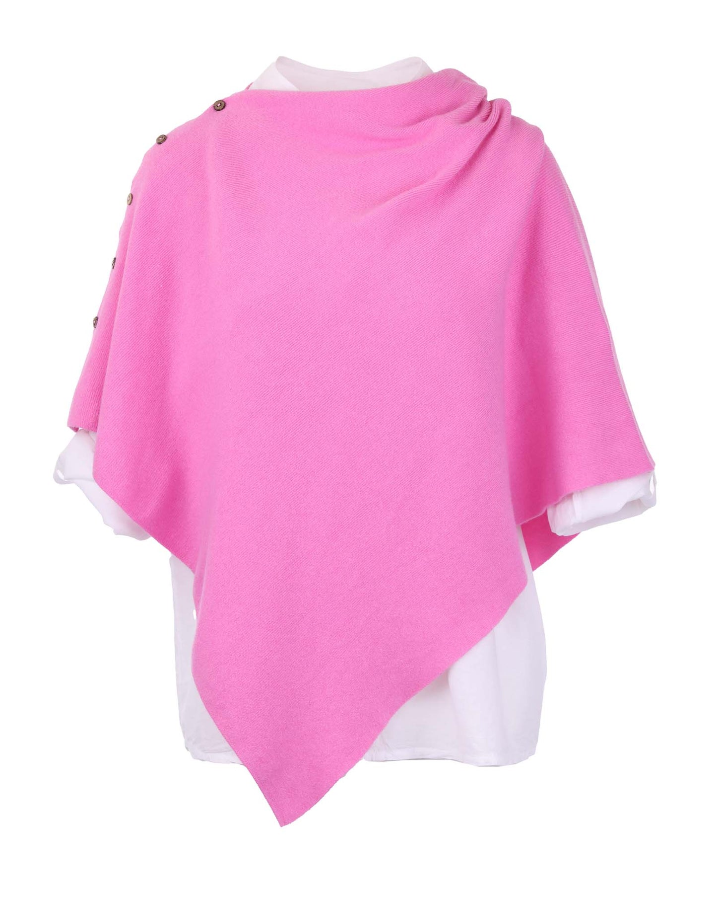 Summer Poncho with Buttons