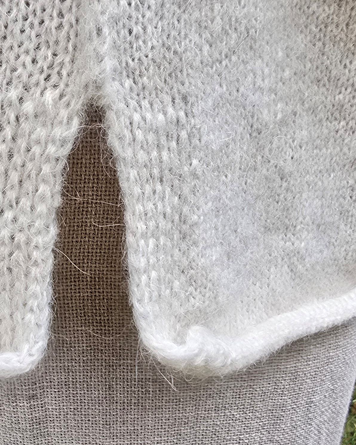 Alpaca Blend V Neck Tunic