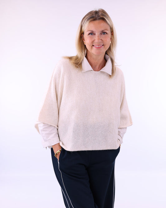 Alpaca Blend Short Tunic Top