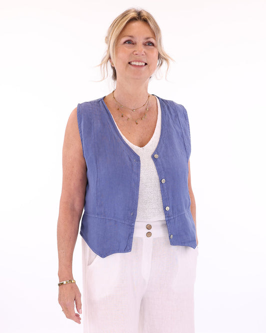 Linen Waistcoat