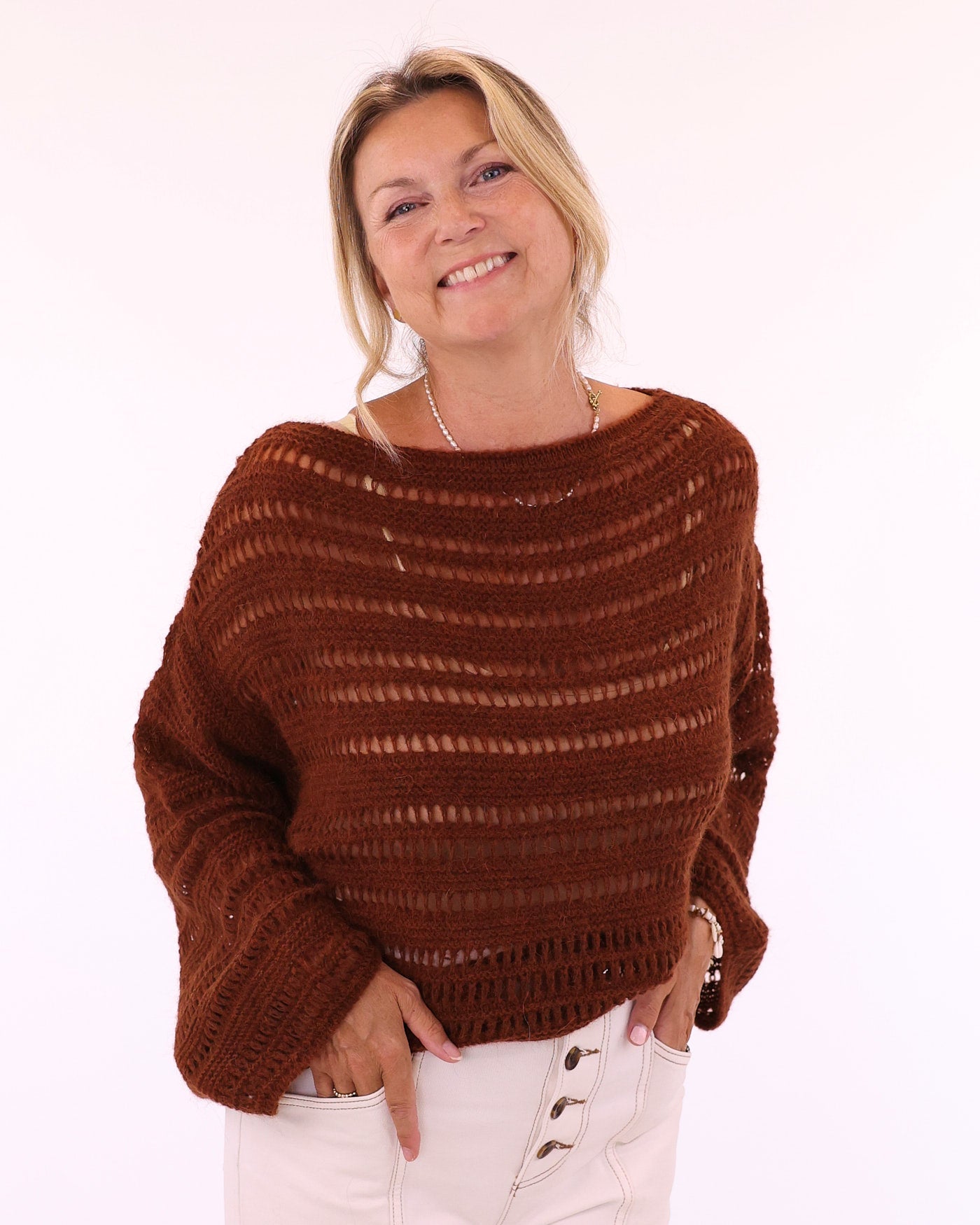 Alpaca Blend Sienna Jumper