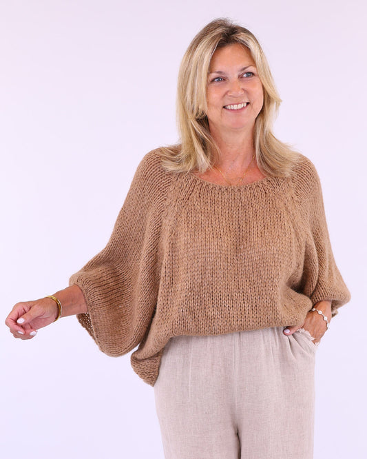 Alpaca Blend Swing Jumper