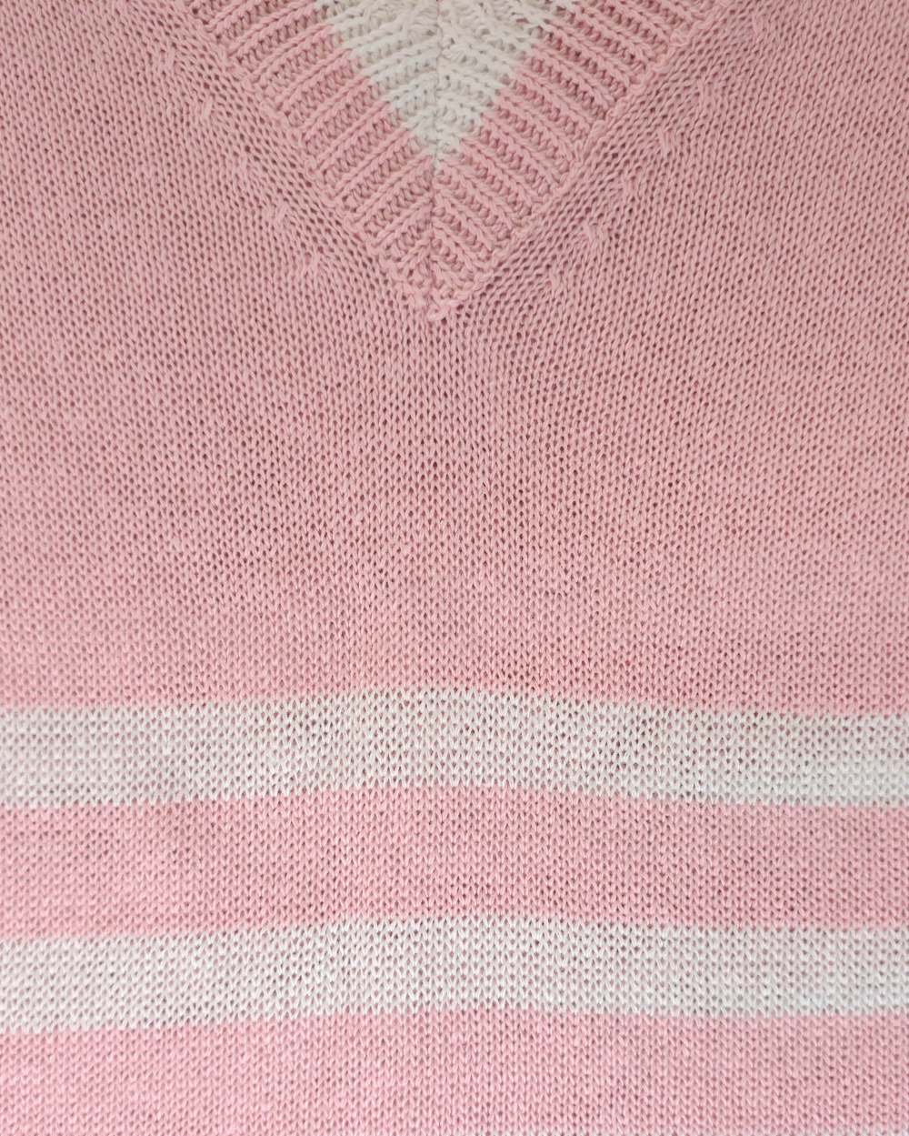 Cotton Blend Wave Top