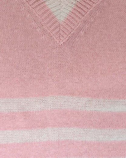 Cotton Blend Wave Top