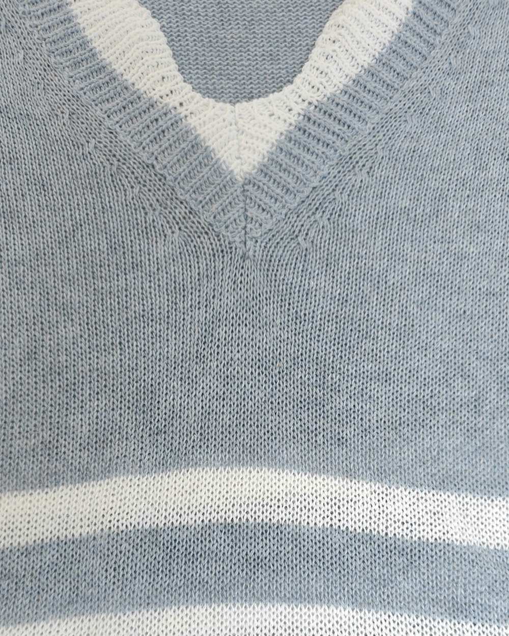 Cotton Blend Wave Top