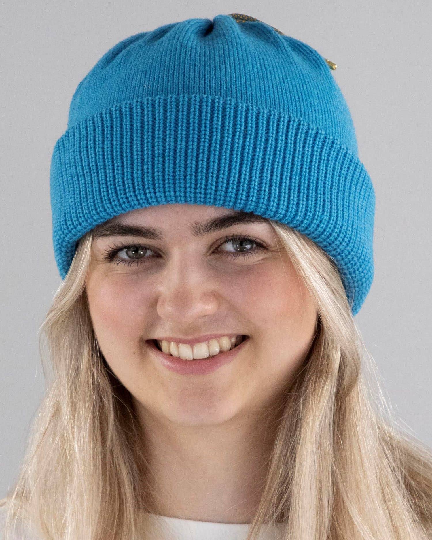 100% Merino Wool Fishermans Rib Hat