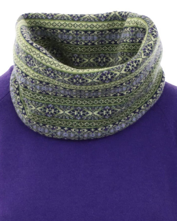 Cashmere Blend Fairisle Snood