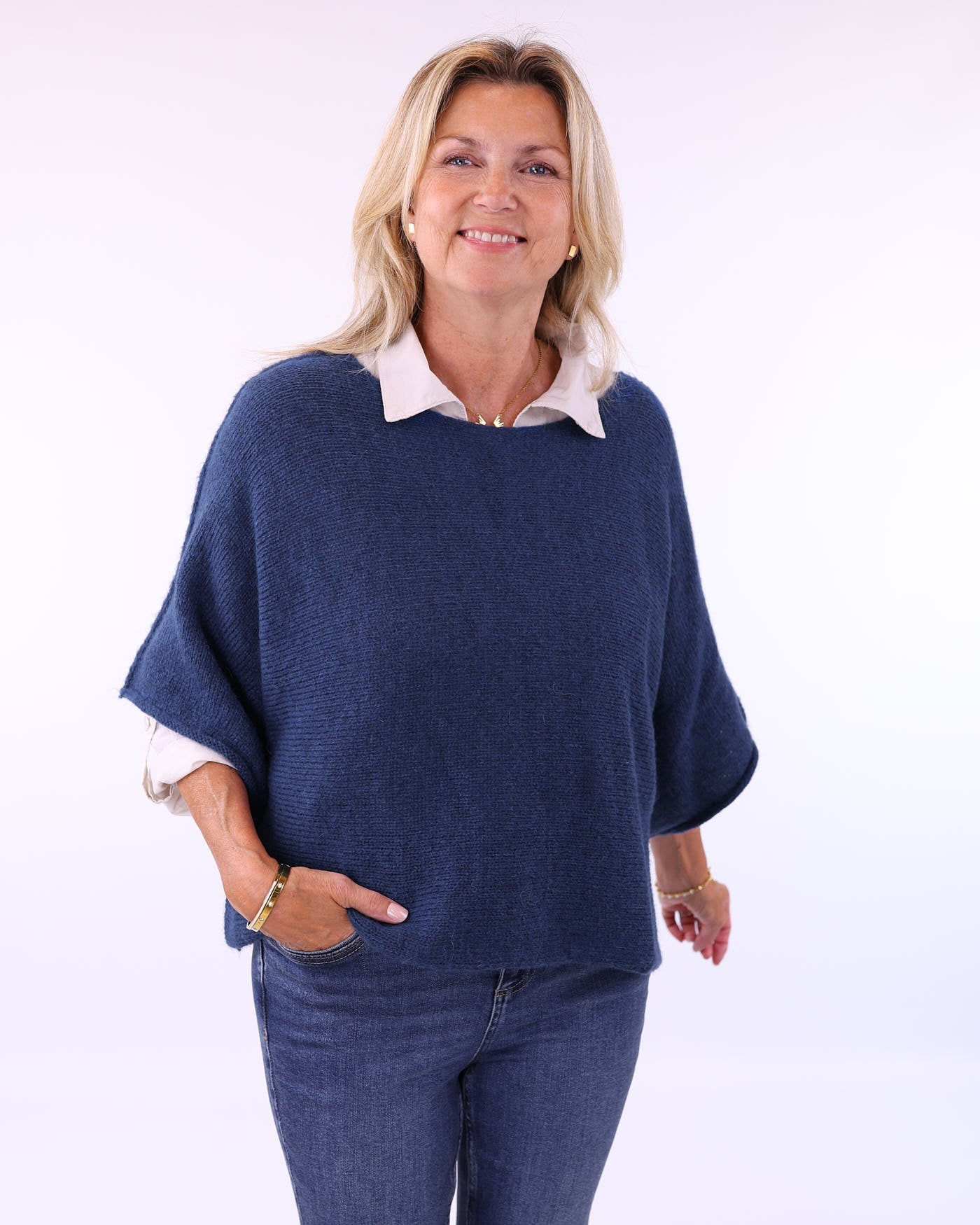 Alpaca Blend Short Tunic Top