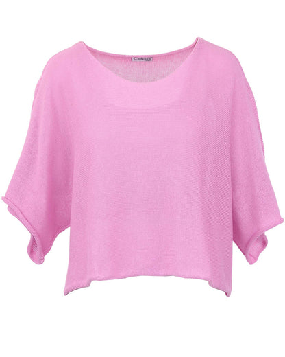 Cotton Blend Short Tunic Top