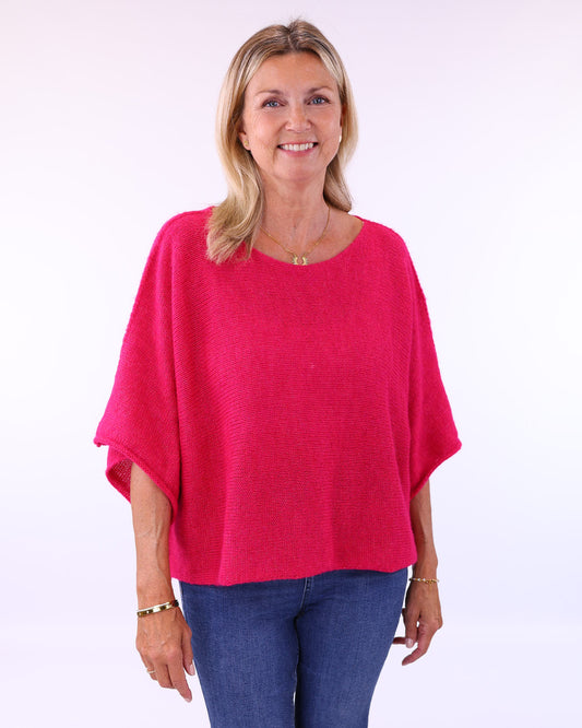 Alpaca Blend Short Tunic Top