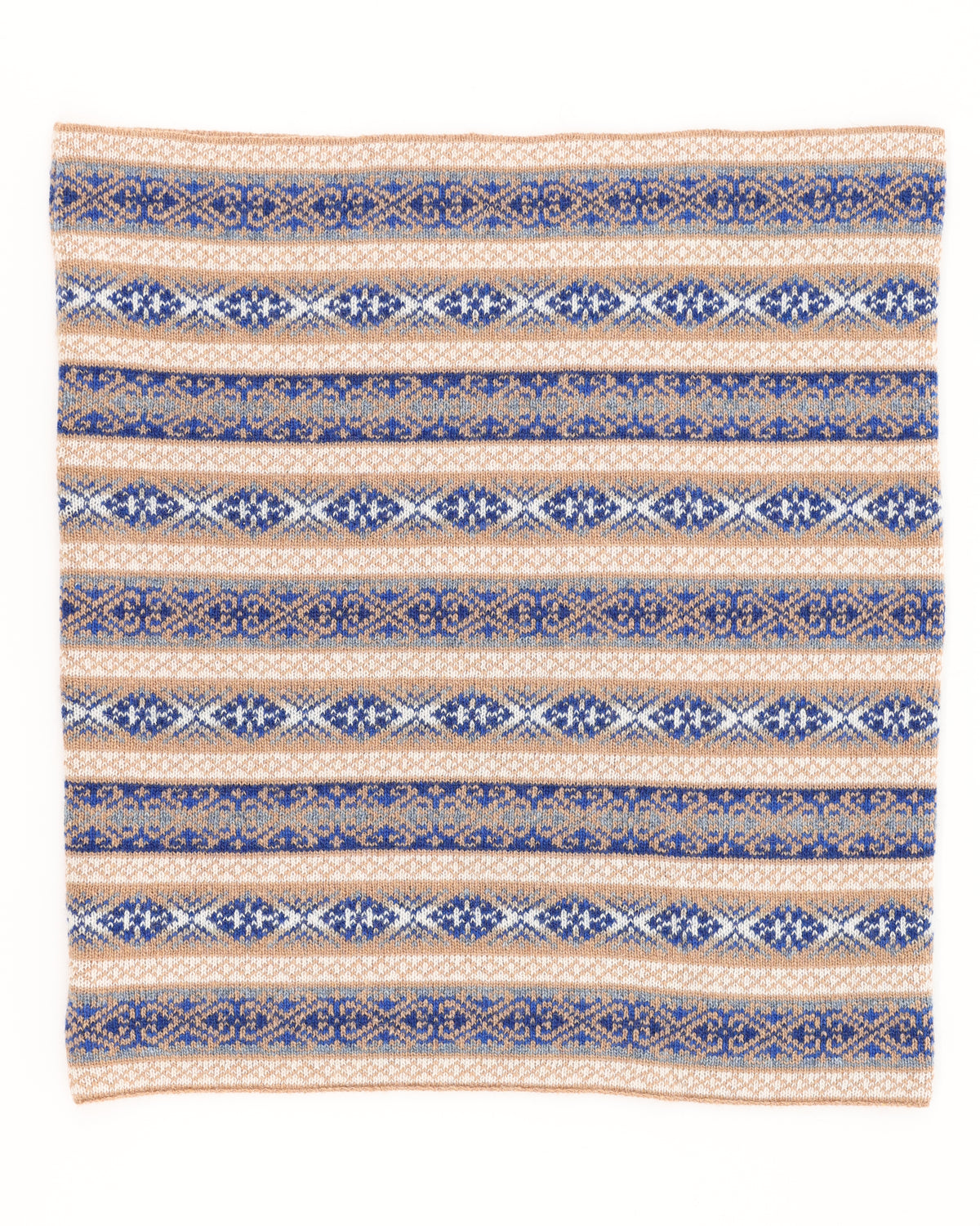 Cashmere Blend Fairisle Snood