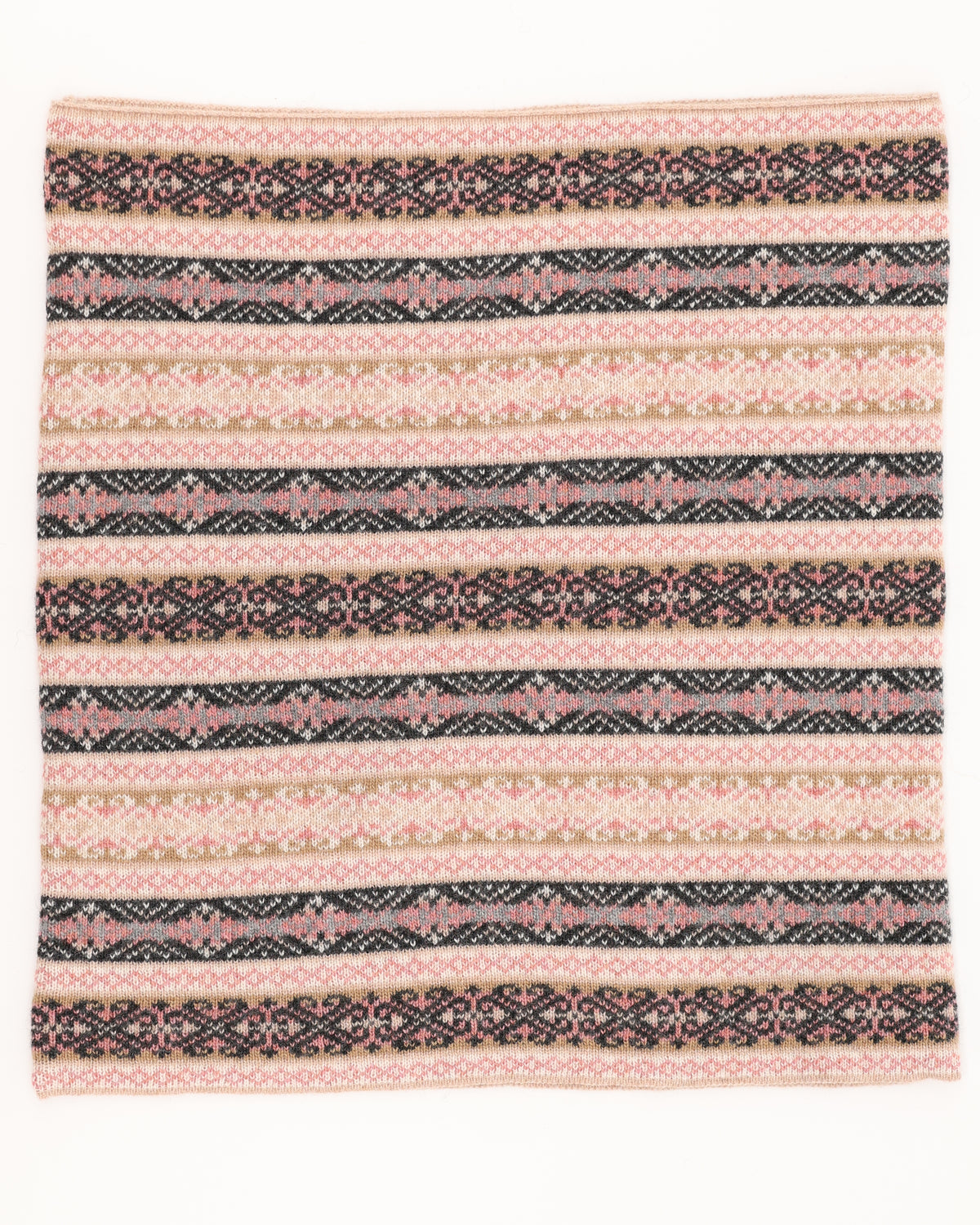 Cashmere Blend Fairisle Snood