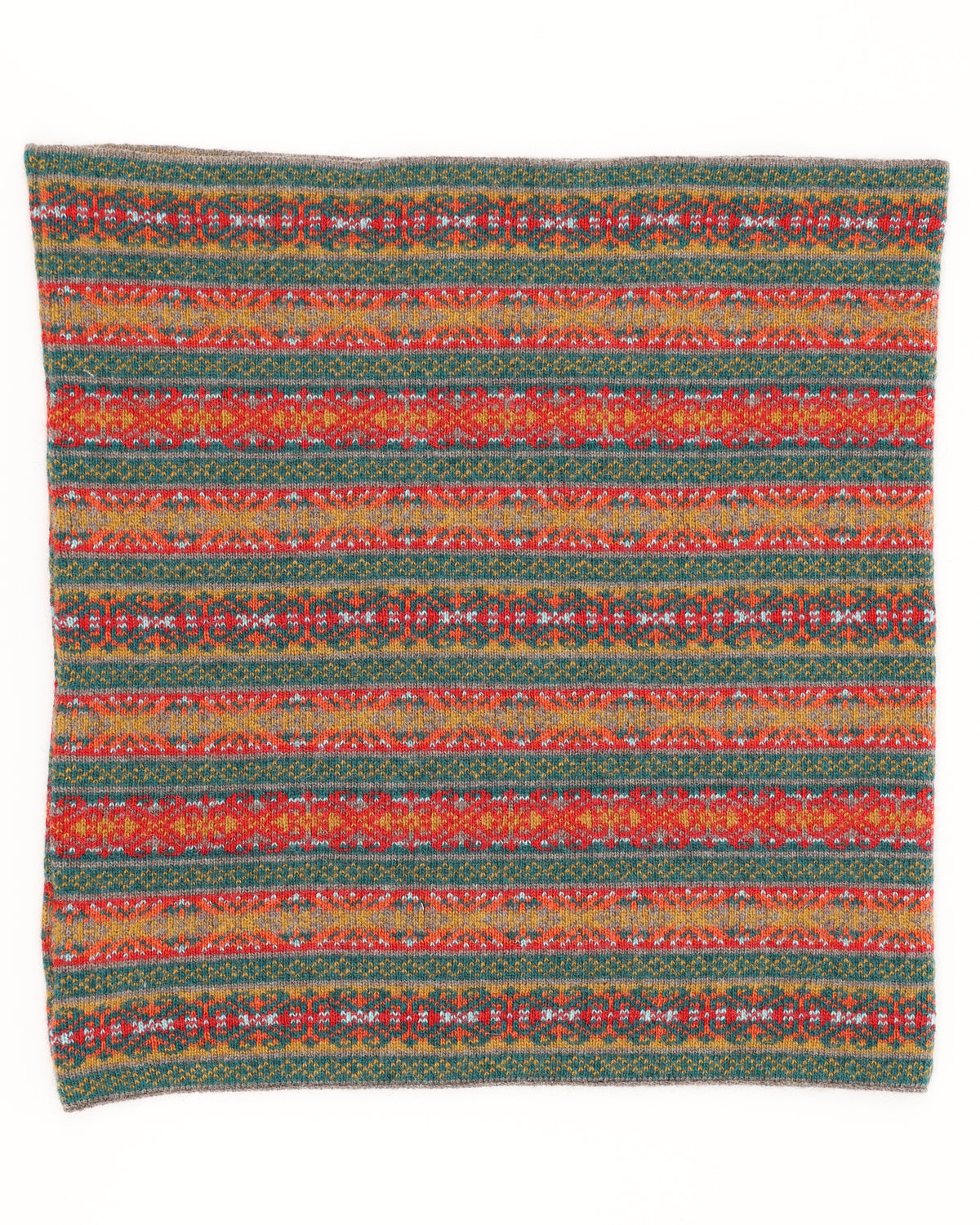 Cashmere Blend Fairisle Snood