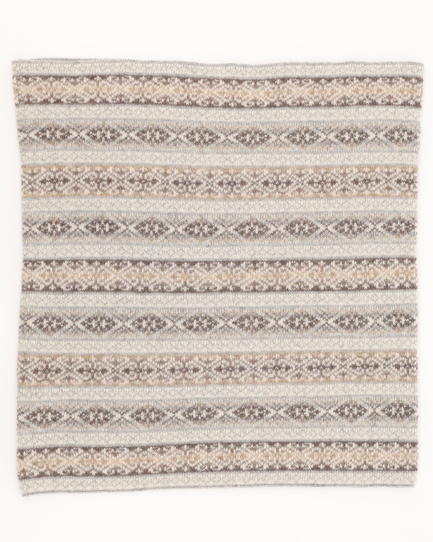 Cashmere Blend Fairisle Snood