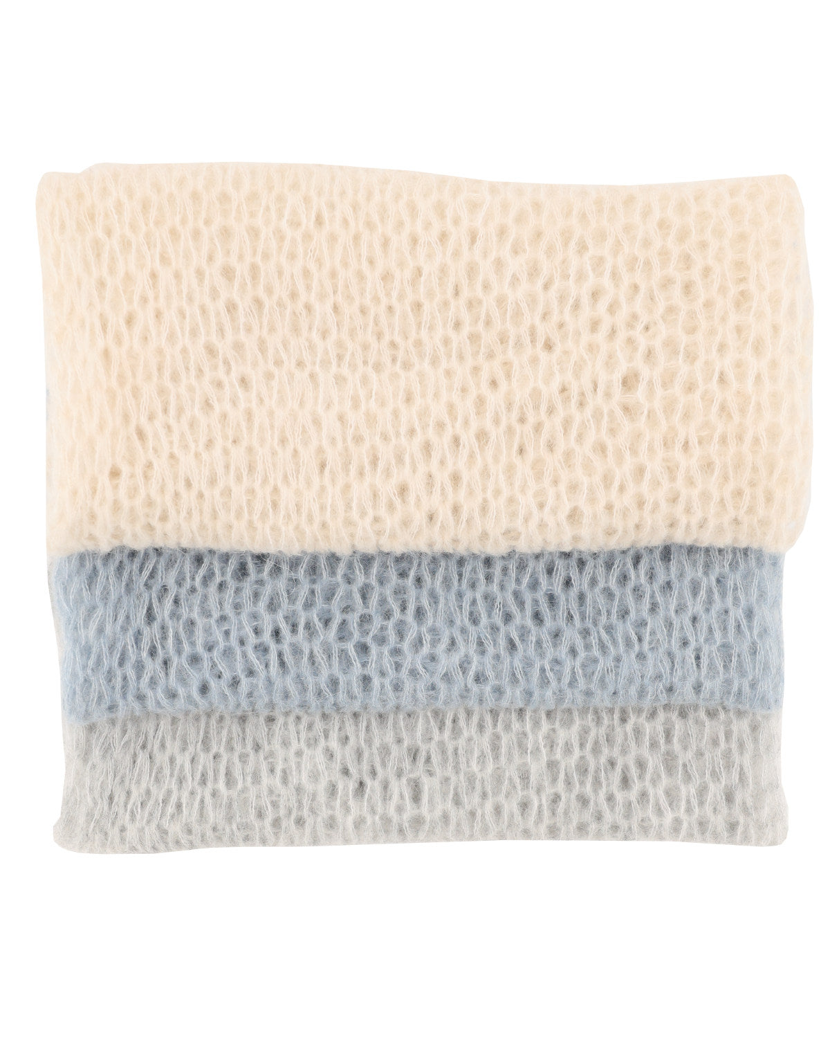 Alpaca Blend Colour Block Scarf