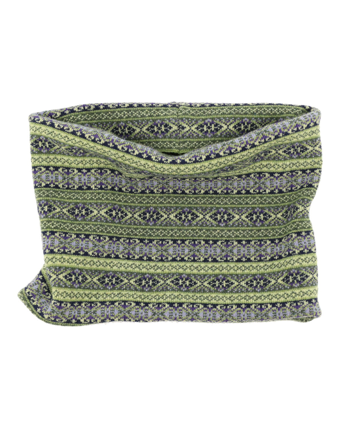 Cashmere Blend Fairisle Snood