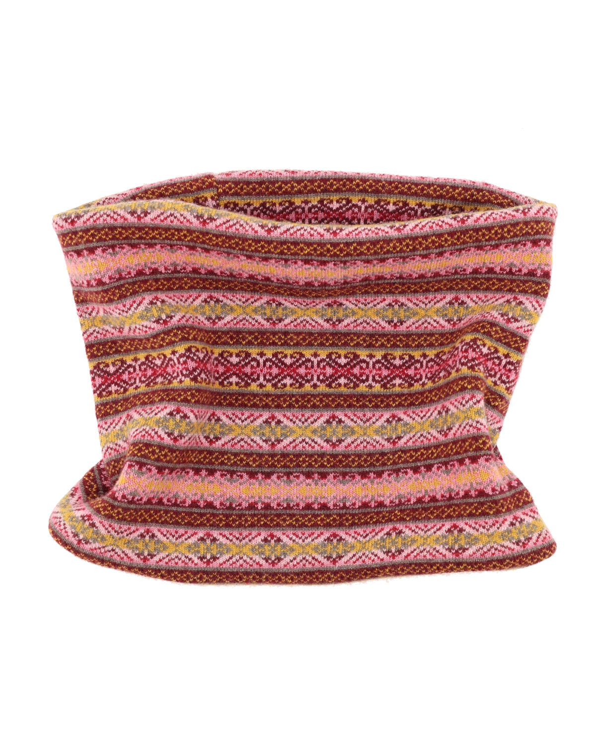 Cashmere Blend Fairisle Snood