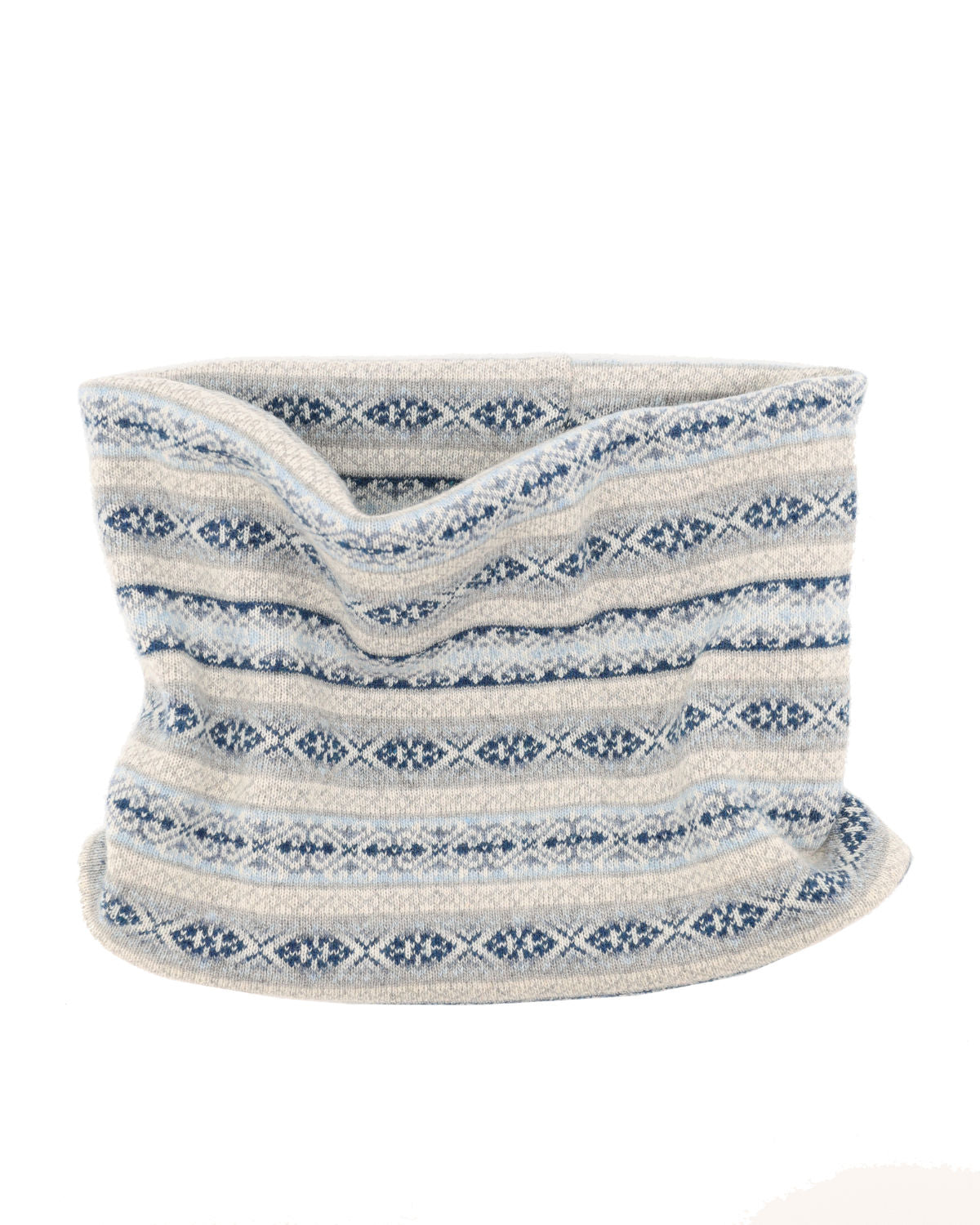 Cashmere Blend Fairisle Snood