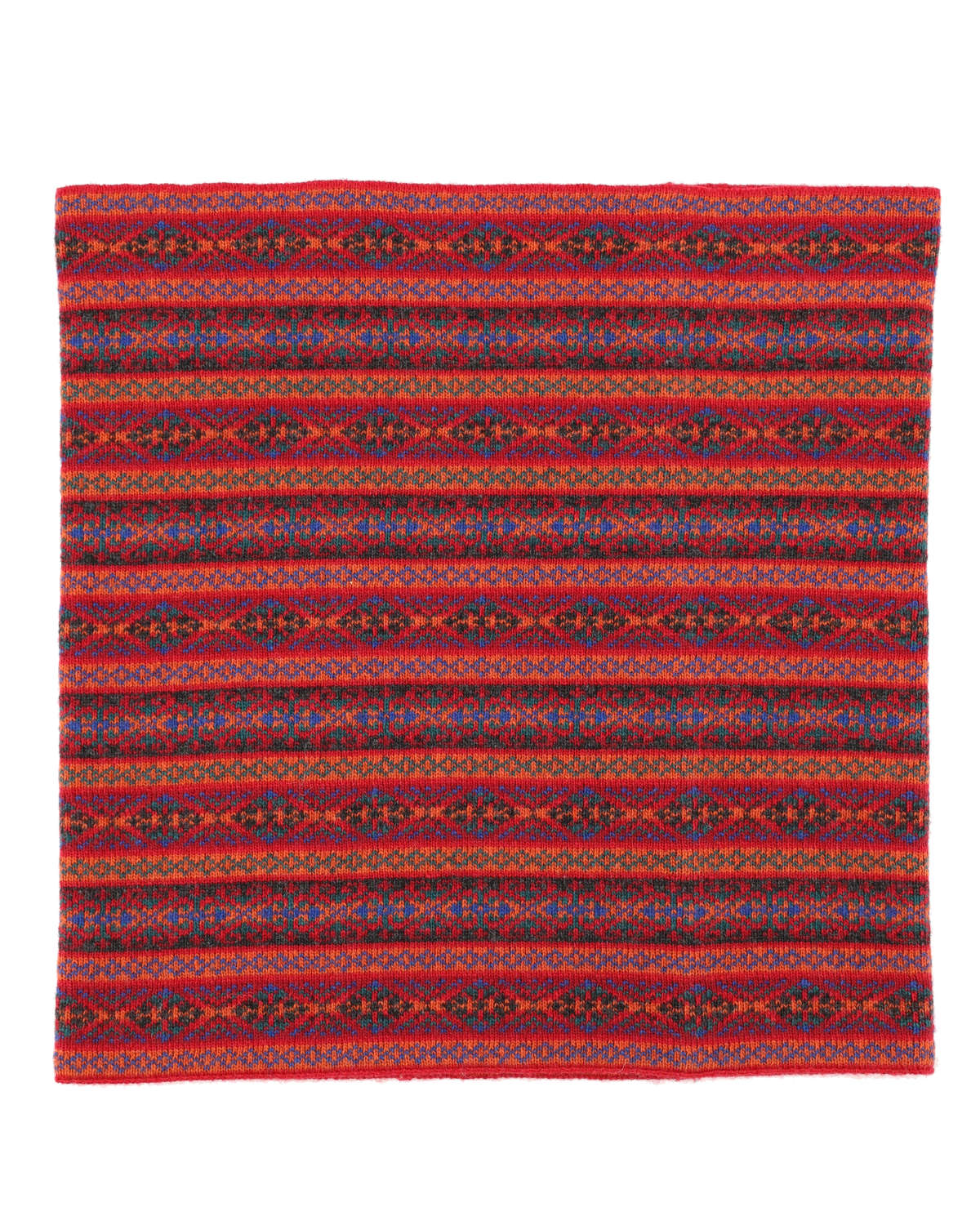 Cashmere Blend Fairisle Snood