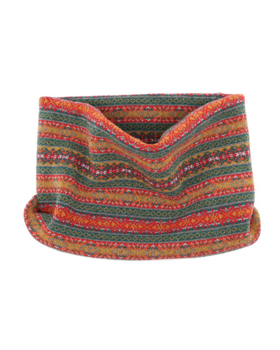 Cashmere Blend Fairisle Snood