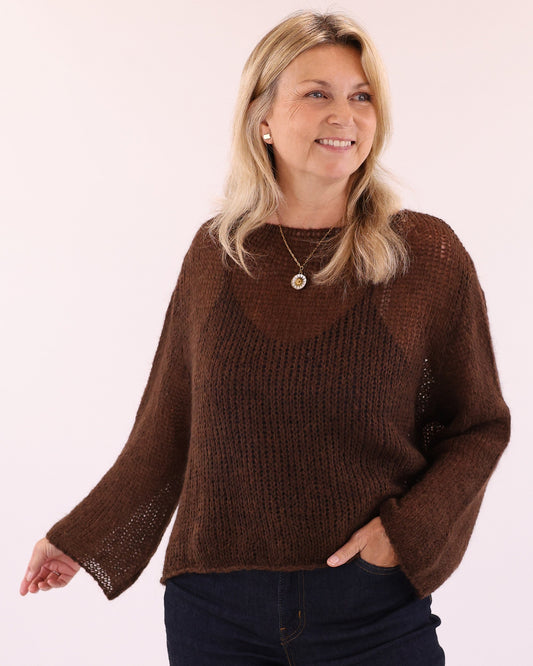 Alpaca Blend Fine Knit Jumper