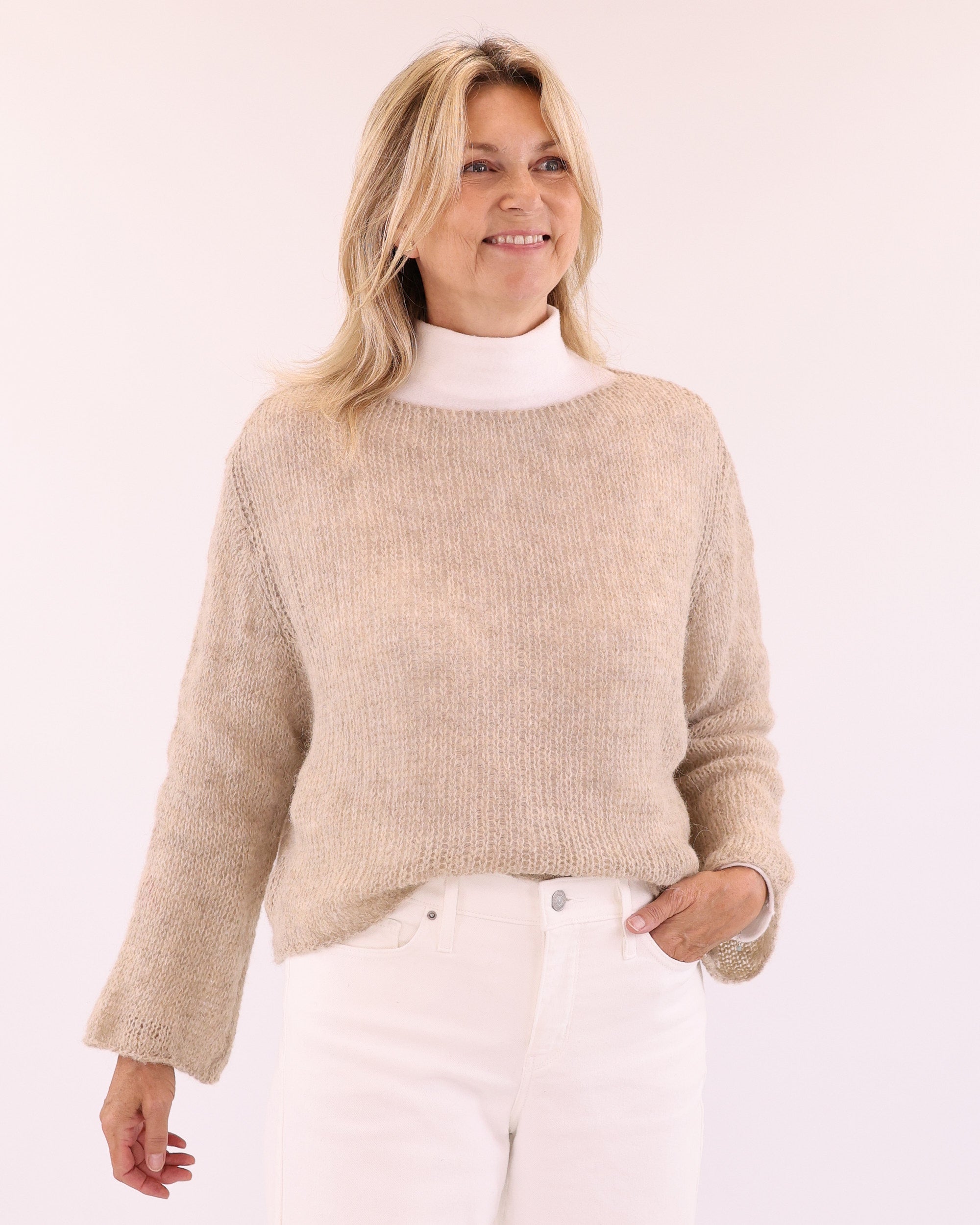 Alpaca Blend Fine Knit Jumper