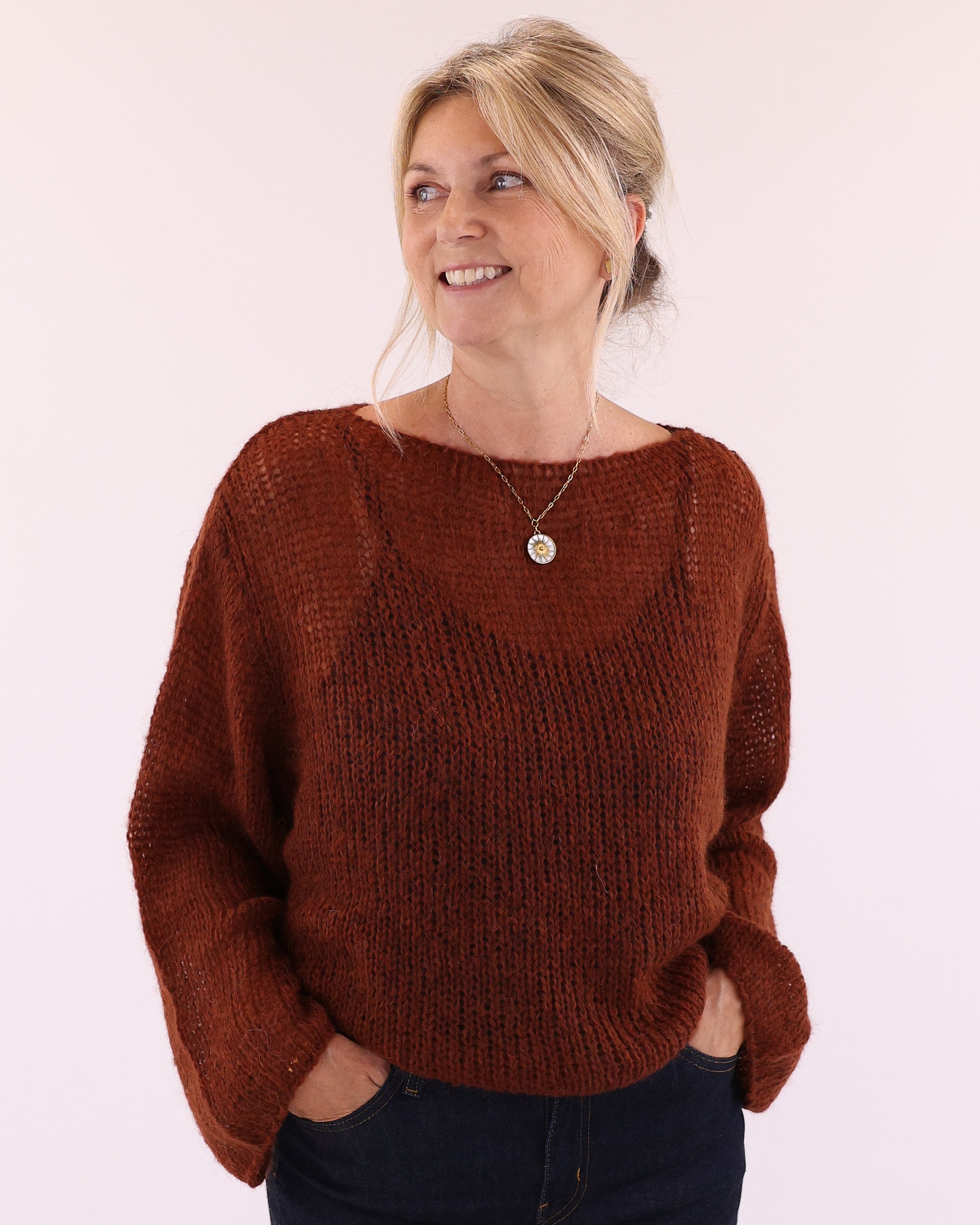 Alpaca Blend Fine Knit Jumper