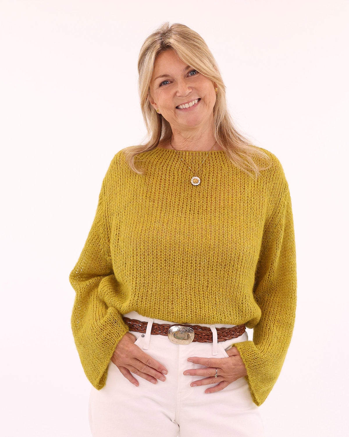 Alpaca Blend Fine Knit Jumper