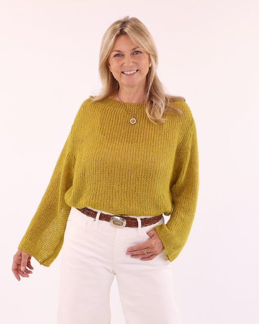 Alpaca Blend Fine Knit Jumper