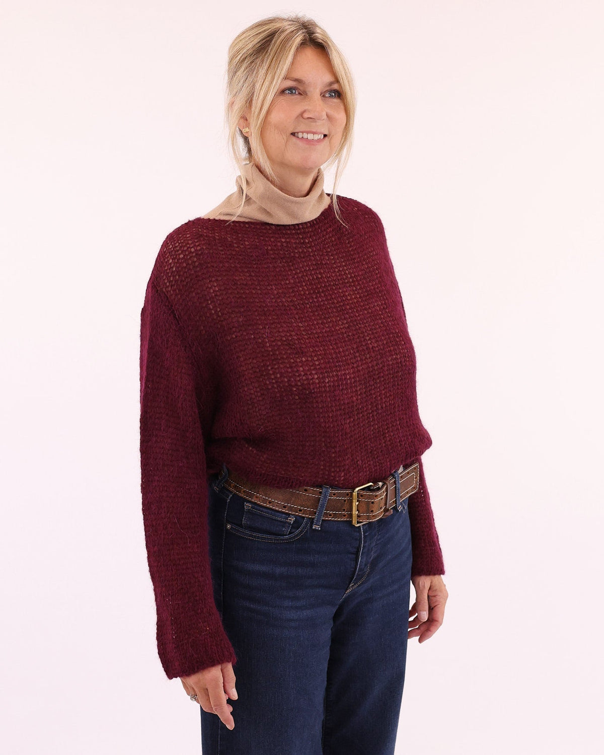 Alpaca Blend Fine Knit Jumper