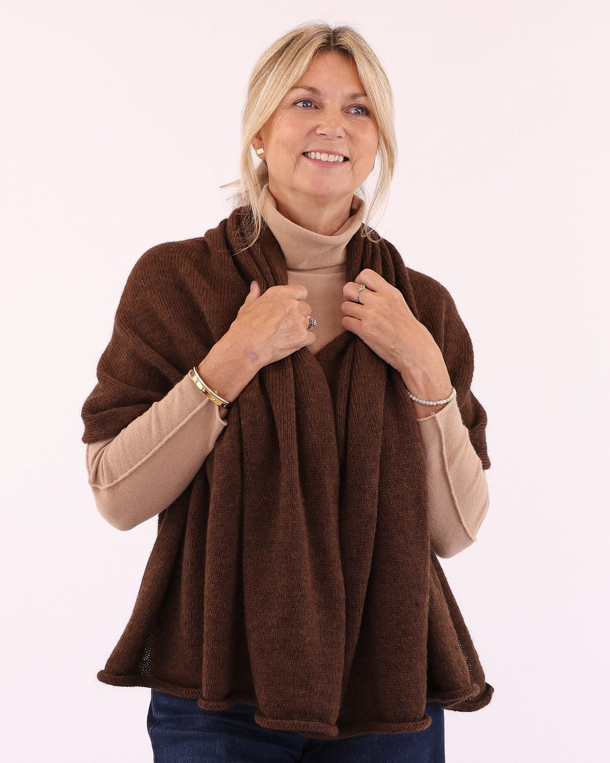 Alpaca Blend Poncho