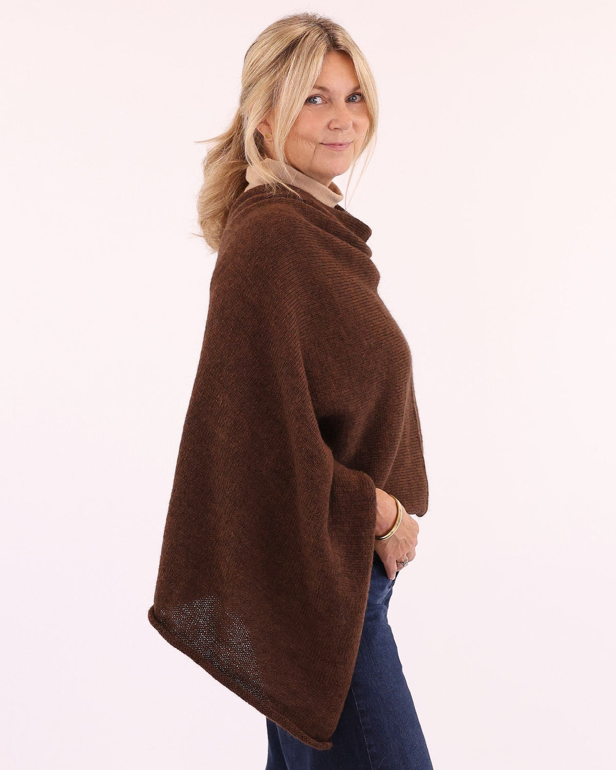 Alpaca Blend Poncho
