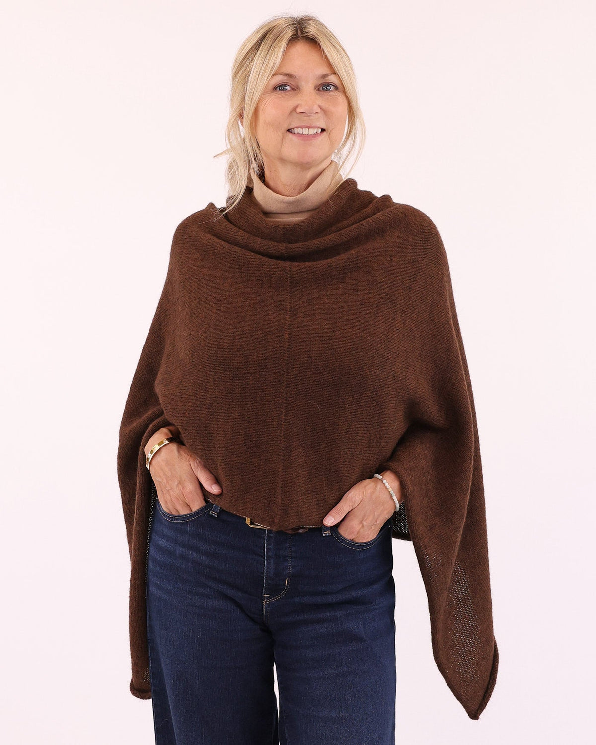 Alpaca Blend Poncho