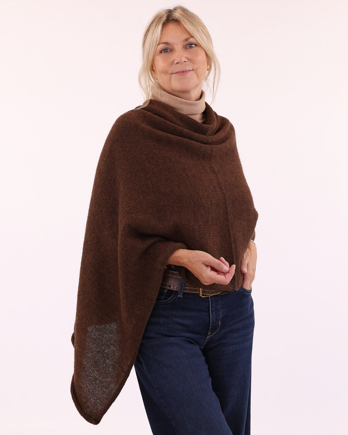 Alpaca Blend Poncho