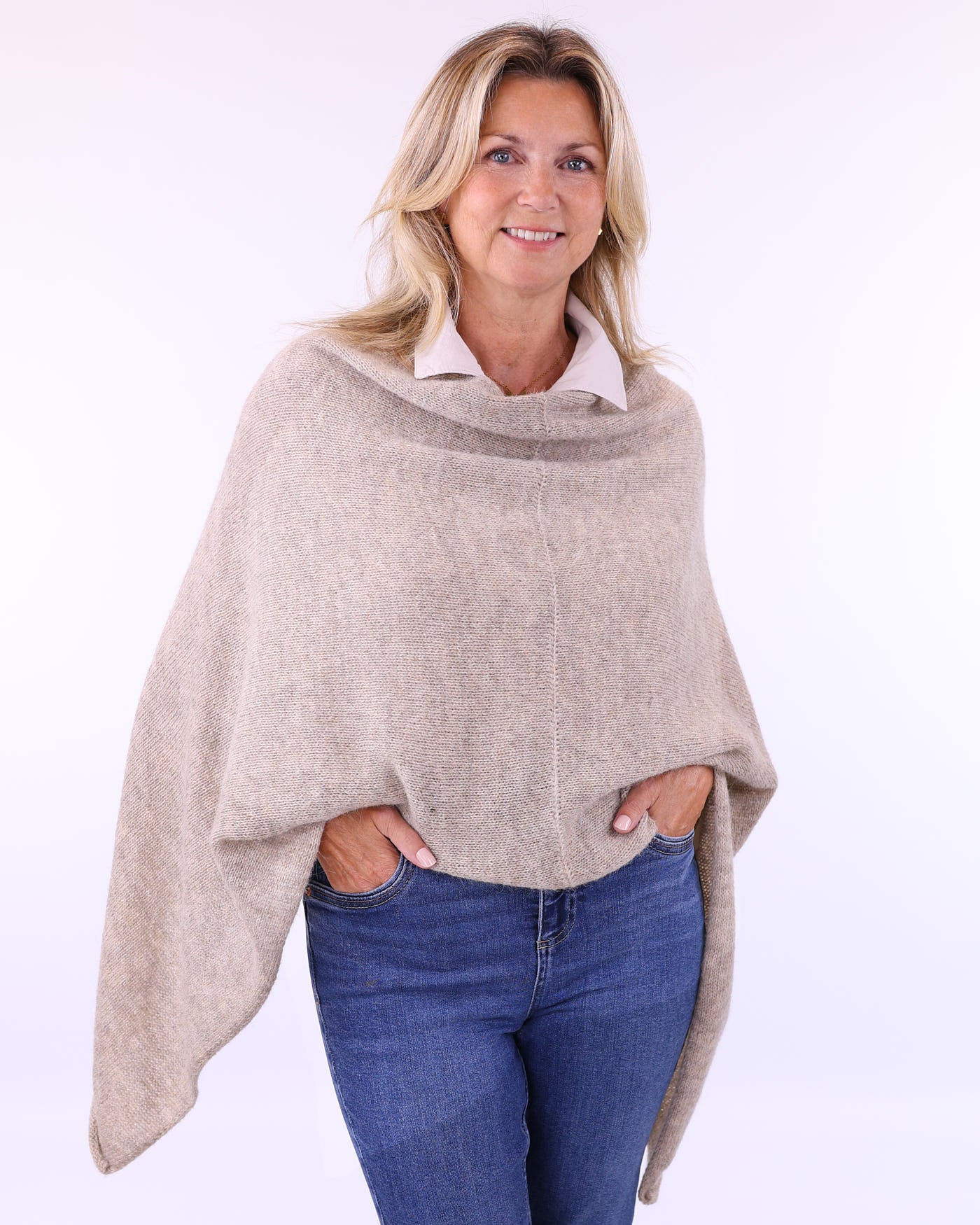 Alpaca Blend Poncho