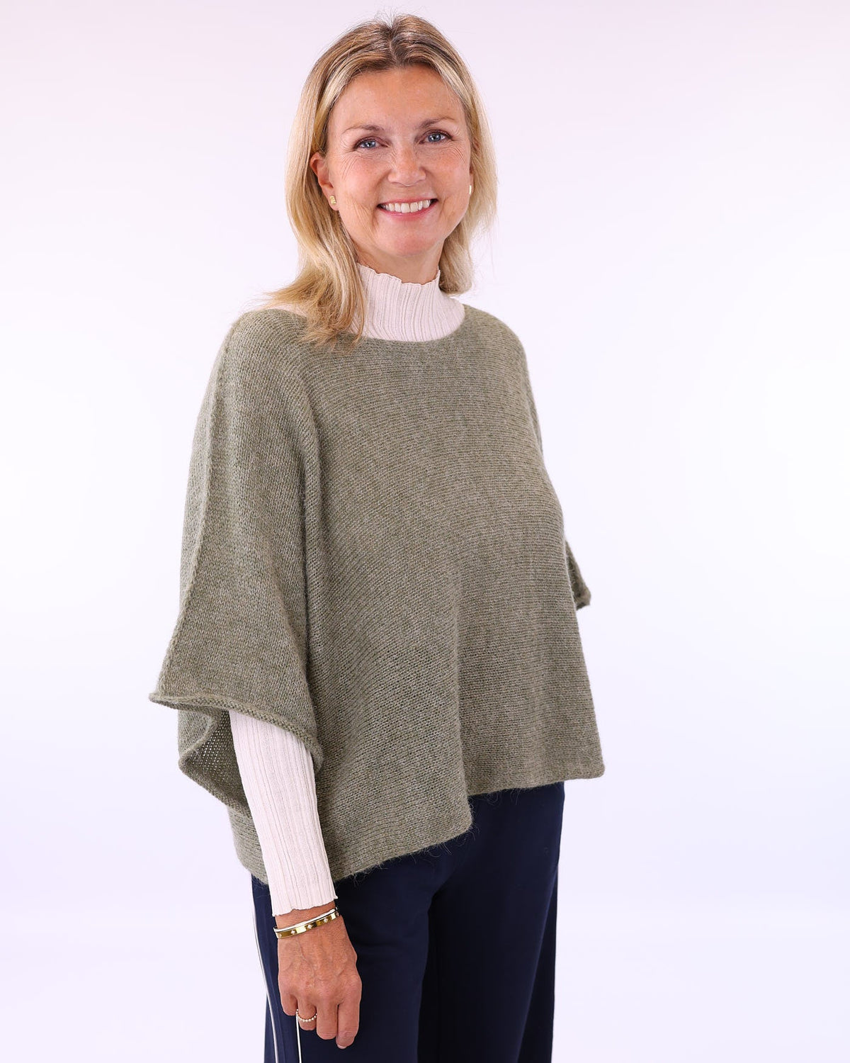 Alpaca Blend Short Tunic Top