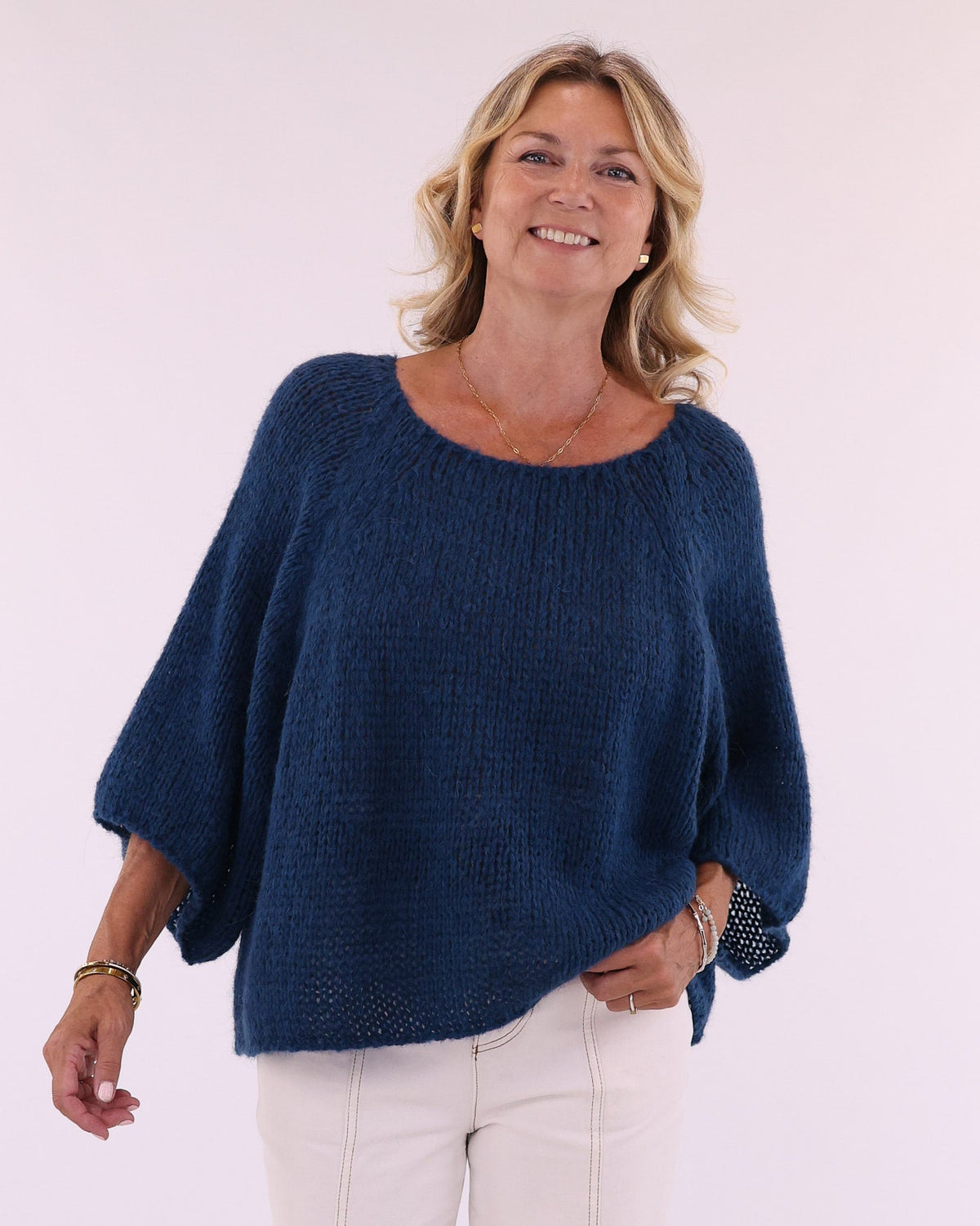 Alpaca Blend Swing Jumper