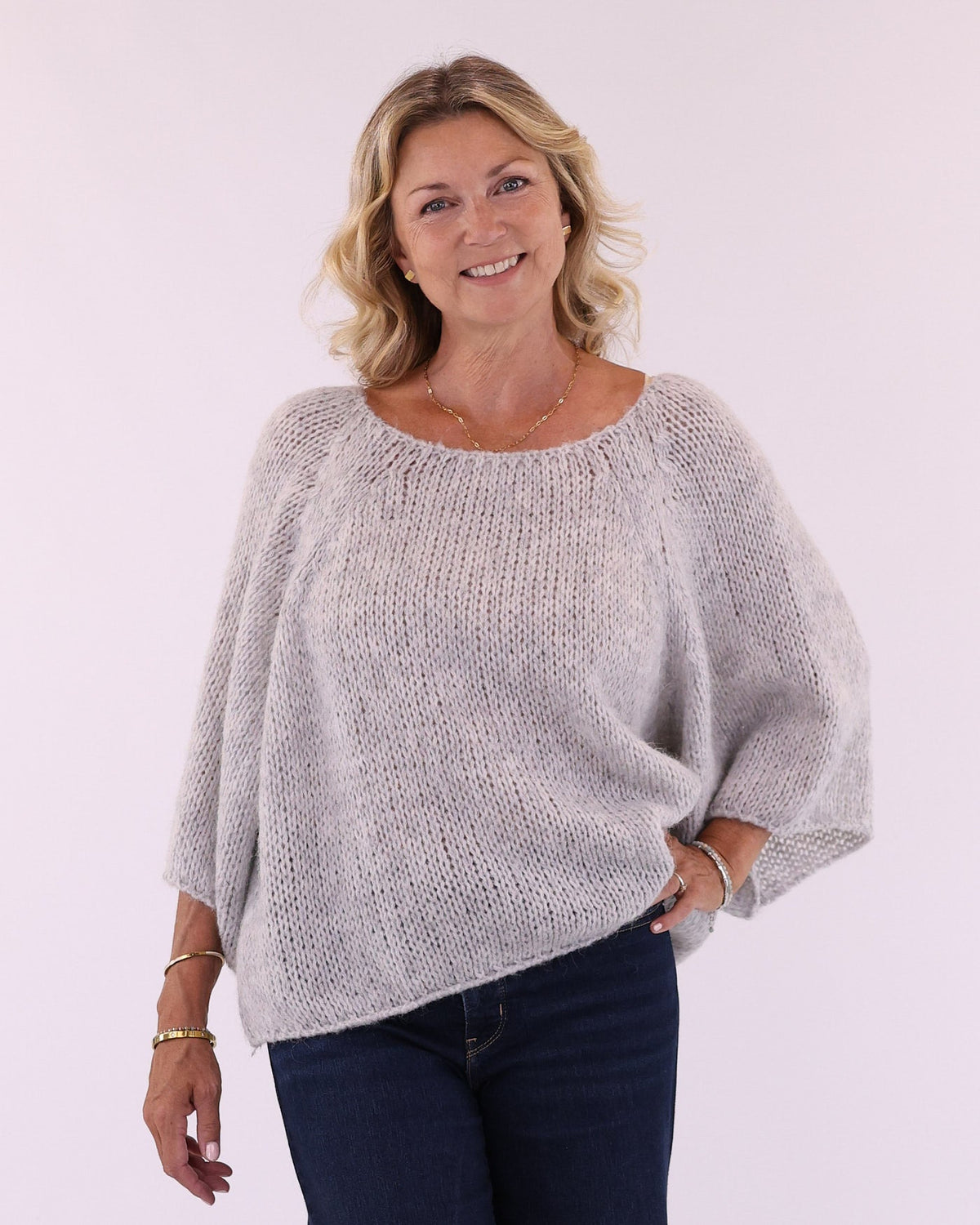 Alpaca Blend Swing Jumper