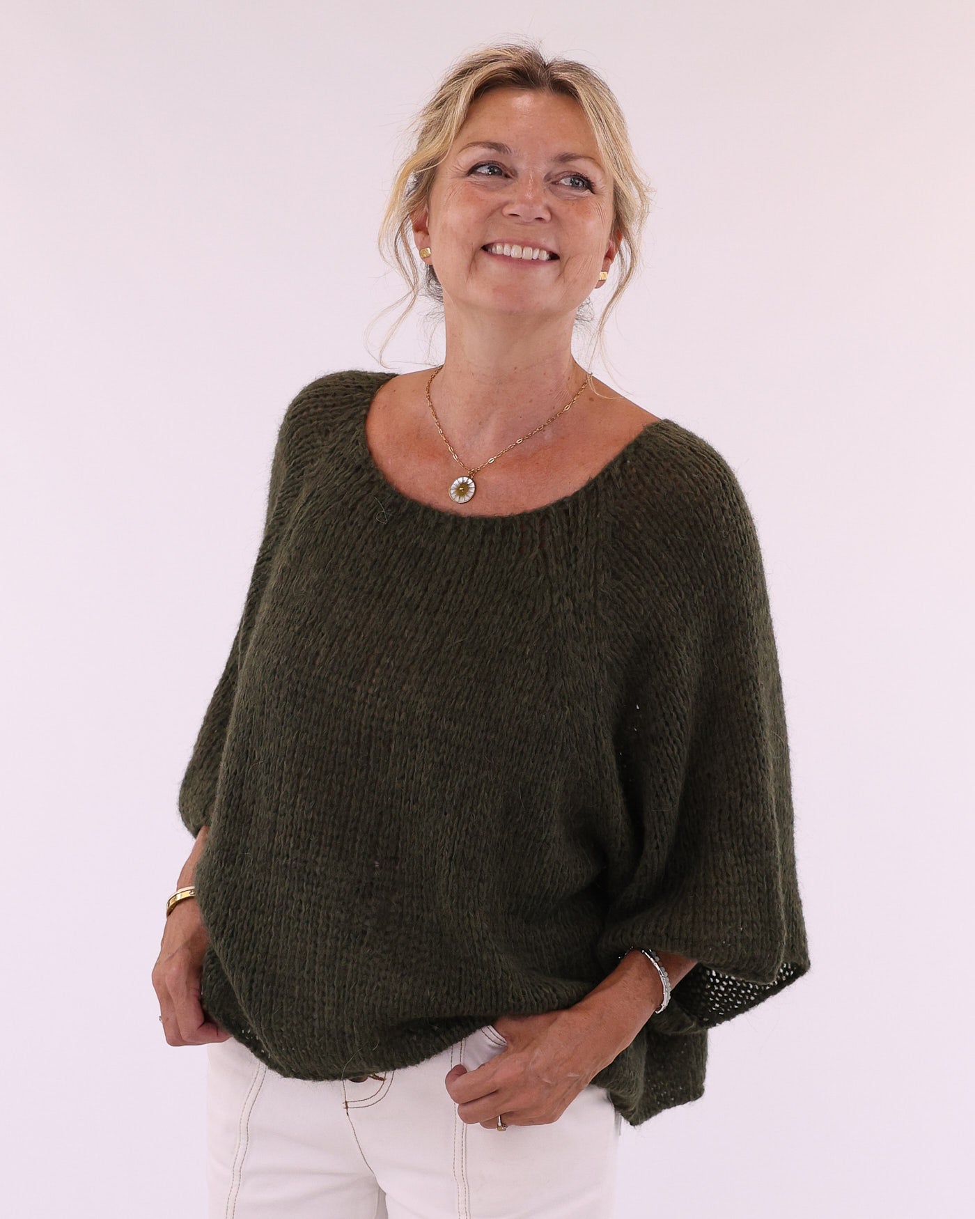 Alpaca Blend Swing Jumper