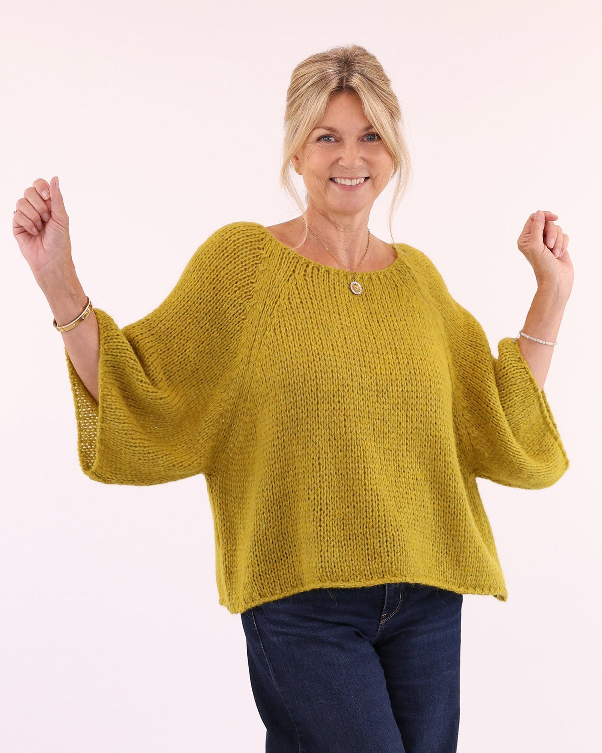 Alpaca Blend Swing Jumper
