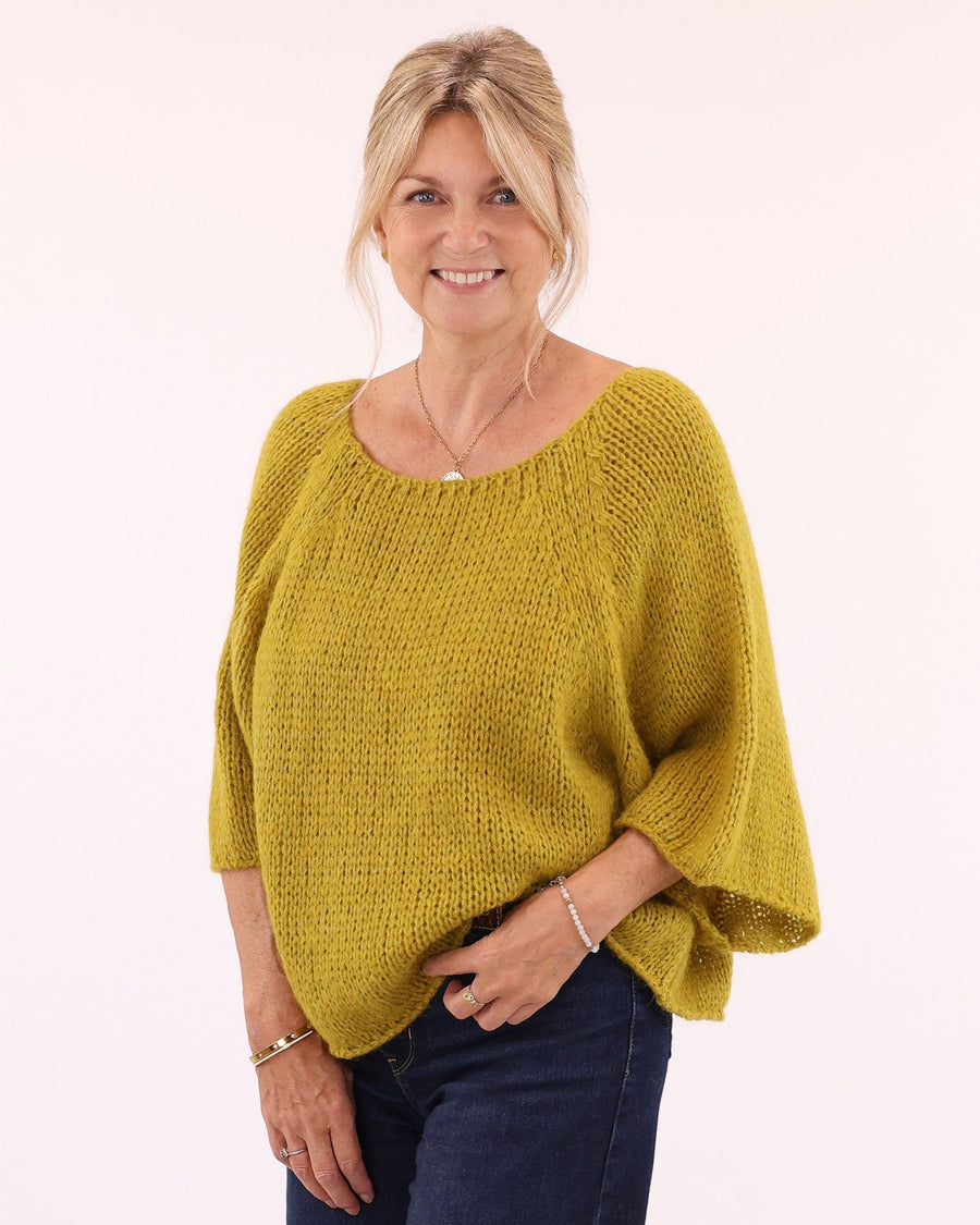 Alpaca Blend Swing Jumper