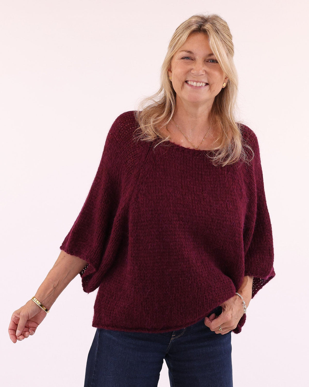 Alpaca Blend Swing Jumper
